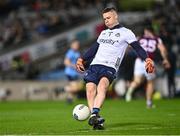15 March 2025; Dublin goalkeeper Stephen Cluxton takes a kick-out during the Allianz Football League Division 1 match between Dublin and Galway at Croke Park in Dublin. Photo by Piaras Ó Mídheach/Sportsfile