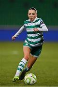 15 March 2025; Ella Kelly of Shamrock Rovers during the SSE Airtricity Women's Premier Division match between Shamrock Rovers and Athlone Town at Tallaght Stadium in Dublin. Photo by Stephen Marken/Sportsfile