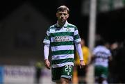 14 March 2025; Jack Byrne of Shamrock Rovers during the SSE Airtricity Men's Premier Division match between Drogheda United and Shamrock Rovers at Sullivan & Lambe Park in Drogheda, Louth. Photo by Ben McShane/Sportsfile