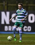 14 March 2025; Danny Grant of Shamrock Rovers during the SSE Airtricity Men's Premier Division match between Drogheda United and Shamrock Rovers at Sullivan & Lambe Park in Drogheda, Louth. Photo by Ben McShane/Sportsfile