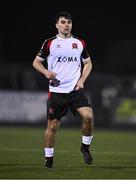 7 March 2025; Andy Paraschiv of Dundalk during the SSE Airtricity Men's Premier Division match between Dundalk and Treaty United at Oriel Park in Dundalk, Louth. Photo by Ben McShane/Sportsfile
