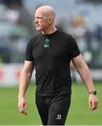 15 March 2025; Ireland forwards coach Paul O'Connell before the Guinness Six Nations Rugby Championship match between Italy and Ireland at the Stadio Olimpico in Rome, Italy. Photo by Ramsey Cardy/Sportsfile
