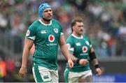 15 March 2025; Tadhg Beirne of Ireland during the Guinness Six Nations Rugby Championship match between Italy and Ireland at the Stadio Olimpico in Rome, Italy. Photo by Ramsey Cardy/Sportsfile