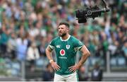 15 March 2025; Robbie Henshaw of Ireland during the Guinness Six Nations Rugby Championship match between Italy and Ireland at the Stadio Olimpico in Rome, Italy. Photo by Ramsey Cardy/Sportsfile
