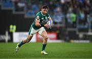 15 March 2025; Hugo Keenan of Ireland during the Guinness Six Nations Rugby Championship match between Italy and Ireland at the Stadio Olimpico in Rome, Italy. Photo by Seb Daly/Sportsfile