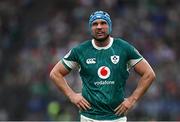 15 March 2025; Tadhg Beirne of Ireland during the Guinness Six Nations Rugby Championship match between Italy and Ireland at the Stadio Olimpico in Rome, Italy. Photo by Seb Daly/Sportsfile