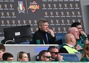 15 March 2025; Ireland interim head coach Simon Easterby during the Guinness Six Nations Rugby Championship match between Italy and Ireland at the Stadio Olimpico in Rome, Italy. Photo by Seb Daly/Sportsfile
