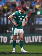 15 March 2025; Robbie Henshaw of Ireland during the Guinness Six Nations Rugby Championship match between Italy and Ireland at the Stadio Olimpico in Rome, Italy. Photo by Seb Daly/Sportsfile