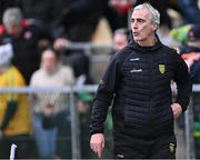 16 March 2025; Donegal manager Jim McGuinness during the Allianz Football League Division 1 match between Donegal and Tyrone at O’Donnell Park in Letterkenny, Donegal. Photo by Piaras Ó Mídheach/Sportsfile