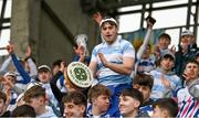 17 March 2025; Blackrock College supporters before the Bank of Ireland Leinster Rugby Boys Schools Senior Cup final match between Blackrock College and Terenure College at Tallaght Stadium in Dublin. Photo by Giselle O’Donoghue/Sportsfile