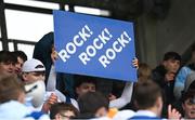 17 March 2025; Blackrock College supporters during the Bank of Ireland Leinster Rugby Boys Schools Senior Cup final match between Blackrock College and Terenure College at Tallaght Stadium in Dublin. Photo by Giselle O'Donoghue/Sportsfile