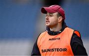 17 March 2025; Presentation College Athenry manager Paul Hoban during the Masita GAA Hurling Post Primary Schools Croke Cup final match between Presentation College Athenry of Gaway and CBS Thurles of Tipperary at Croke Park in Dublin. Photo by Piaras Ó Mídheach/Sportsfile