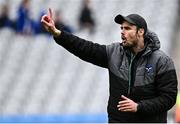 17 March 2025; St Patrick's Maghera selector Chrissy McKaigue before the Masita GAA Football Post Primary Schools Hogan Cup final match between St Colman's Claremorris of Mayo and St Patrick's Maghera of Derry at Croke Park in Dublin. Photo by Piaras Ó Mídheach/Sportsfile