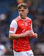 17 March 2025; Tom Hession of St Colman's College during the Masita GAA Football Post Primary Schools Hogan Cup final match between St Colman's Claremorris of Mayo and St Patrick's Maghera of Derry at Croke Park in Dublin. Photo by Piaras Ó Mídheach/Sportsfile