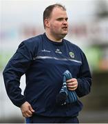 16 March 2025; Roscommon manager Davy Burke during the Allianz Football League Division 2 match between Roscommon and Cavan at King & Moffatt Dr Hyde Park in Roscommon. Photo by Tom Beary/Sportsfile