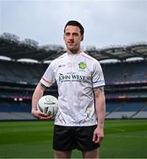 18 March 2025; Tyrone footballer Niall Morgan at the launch of John West Féile 2025, marking 10 years of sponsorship by the company of the competition at Croke Park, Dublin. Photo by David Fitzgerald/Sportsfile