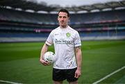 18 March 2025; Tyrone footballer Niall Morgan at the launch of John West Féile 2025, marking 10 years of sponsorship by the company of the competition at Croke Park, Dublin. Photo by David Fitzgerald/Sportsfile