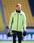 19 March 2025; Goalkeeper Caoimhin Kelleher during a Republic of Ireland training session at Hristo Botev Stadium in Plovdiv, Bulgaria. Photo by Stephen McCarthy/Sportsfile