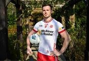 19 March 2025; Tyrone footballer Brian Kennedy poses for a portrait before a media conference at the Carrickdale Hotel in Dundalk, Louth ahead of the upcoming Allianz Football League Division 1 match between Tyrone and Dublin on Sunday, March 23rd at O'Neills Healy Park in Omagh, Tyrone. Photo by Sam Barnes/Sportsfile