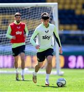 19 March 2025; Andy Moran during a Republic of Ireland training session at Hristo Botev Stadium in Plovdiv, Bulgaria. Photo by Stephen McCarthy/Sportsfile