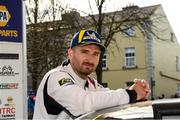 16 March 2025; Mikie Galvin co driver for Keith Cronin during the West Cork rally in Clonakilty, Cork. Photo by Philip Fitzpatrick/Sportsfile