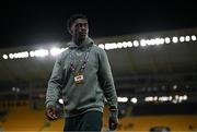 20 March 2025; James Abankwah of Republic of Ireland before the UEFA Nations League B/C Play-off 1st Leg match between Bulgaria and Republic of Ireland at Hristo Botev Stadium in Plovdiv, Bulgaria. Photo by Stephen McCarthy/Sportsfile