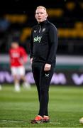 20 March 2025; Republic of Ireland's StatSport analyst Adam Fox before the UEFA Nations League B/C Play-off 1st Leg match between Bulgaria and Republic of Ireland at Hristo Botev Stadium in Plovdiv, Bulgaria. Photo by Stephen McCarthy/Sportsfile