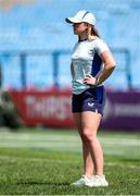 21 January 2025; Athletic performance intern Molly Sullivan during a Leinster Rugby captain's run at Loftus Versfeld Stadium in Pretoria, South Africa. Photo by Shaun Roy/Sportsfile