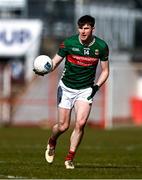 16 March 2025; Frank Irwin of Mayo during the Allianz Football League Division 1 match between Derry and Mayo at Celtic Park in Derry. Photo by Ben McShane/Sportsfile