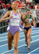 21 March 2025; Sophie O'Sullivan of Ireland in action during the women's 1500m heats on day one of the World Indoor Athletics Championships at Nanjing's Cube Gymnasium at the Nanjing Youth Olympic Sports Park in Nanjing, China. Photo by Sportsfile