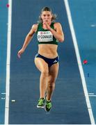 21 March 2025; Kate O’Connor of Ireland in action during the long jump event in the women's pentathlon on day one of the World Indoor Athletics Championships at Nanjing's Cube Gymnasium at the Nanjing Youth Olympic Sports Park in Nanjing, China. Photo by Sportsfile