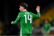 20 March 2025; Rocco Vata of Republic of Ireland during the UEFA Nations League B/C Play-off 1st Leg match between Bulgaria and Republic of Ireland at Hristo Botev Stadium in Plovdiv, Bulgaria. Photo by Stephen McCarthy/Sportsfile