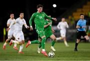 20 March 2025; Rocco Vata of Republic of Ireland during the UEFA Nations League B/C Play-off 1st Leg match between Bulgaria and Republic of Ireland at Hristo Botev Stadium in Plovdiv, Bulgaria. Photo by Stephen McCarthy/Sportsfile
