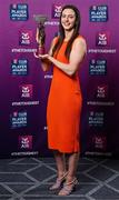 21 March 2025; Kilmacud Crokes ladies footballer Michelle Davoren with her 2024 Ladies Gaelic Football Team of the Year award during the AIB Club Player Awards at Croke Park in Dublin. The AIB Club Player Awards celebrated the best players from club Football, Hurling, Camogie, and LGFA in a single ceremony for the first time, recognising their outstanding achievements on the field throughout the season. Photo by Seb Daly/Sportsfile