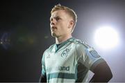 21 March 2025; Ethan Coughlan of Munster at full time during the United Rugby Championship match between Glasgow Warriors and Munster at Scotstoun Stadium in Glasgow, Scotland. Photo by Ewan Bootman/Sportsfile