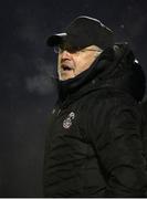 21 March 2025; Cobh Ramblers manager Mick McDermott during the SSE Airtricity Men's First Division match between Cobh Ramblers and Athlone Town at St Colman's Park in Cobh, Cork. Photo by Michael P Ryan/Sportsfile