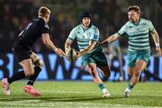 21 March 2025; Rory Scannell of Munster in action during the United Rugby Championship match between Glasgow Warriors and Munster at Scotstoun Stadium in Glasgow, Scotland. Photo by Ewan Bootman/Sportsfile