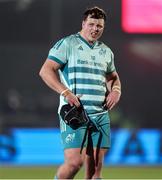 21 March 2025; Josh Wycherley of Munster at full time during the United Rugby Championship match between Glasgow Warriors and Munster at Scotstoun Stadium in Glasgow, Scotland. Photo by Ewan Bootman/Sportsfile