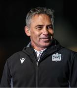 21 March 2025; Glasgow Warriors' head coach Franco Smith during the United Rugby Championship match between Glasgow Warriors and Munster at Scotstoun Stadium in Glasgow, Scotland. Photo by Ewan Boothman/Sportsfile