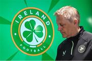 22 March 2025; Head coach Heimir Hallgrimsson during a Republic of Ireland media conference at the FAI National Training Centre in Abbotstown, Dublin. Photo by Stephen McCarthy/Sportsfile