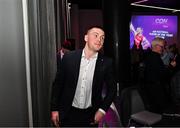 21 March 2025; AIB GAA Club Football Player of the Year Con O'Callaghan of Cuala makes his way to the stage to collect his award during the AIB Club Player Awards at Croke Park in Dublin. The AIB Club Player Awards celebrated the best players from club Football, Hurling, Camogie, and LGFA in a single ceremony for the first time, recognising their outstanding achievements on the field throughout the season. Photo by Sam Barnes/Sportsfile
