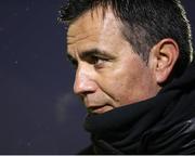 21 March 2025; Athlone Town manager Dario Castelo during the SSE Airtricity Men's First Division match between Cobh Ramblers and Athlone Town at St Colman's Park in Cobh, Cork. Photo by Michael P Ryan/Sportsfile