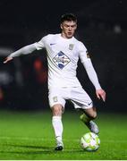 21 March 2025; Kyle O'Connor of Athlone Town during the SSE Airtricity Men's First Division match between Cobh Ramblers and Athlone Town at St Colman's Park in Cobh, Cork. Photo by Michael P Ryan/Sportsfile