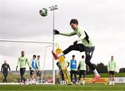 22 March 2025; Rocco Vata during a Republic of Ireland training session at the FAI National Training Centre in Abbotstown, Dublin. Photo by Stephen McCarthy/Sportsfile