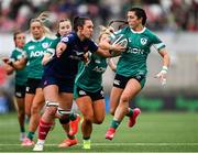 22 March 2025; Amee-Leigh Costigan of Ireland during the Women's Six Nations Rugby Championship match between Ireland and France at Kingspan Stadium in Belfast. Photo by Ramsey Cardy/Sportsfile