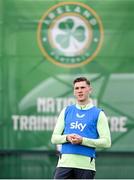 22 March 2025; Jimmy Dunne during a Republic of Ireland training session at the FAI National Training Centre in Abbotstown, Dublin. Photo by Stephen McCarthy/Sportsfile