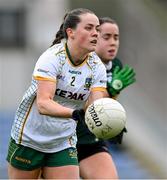 22 March 2025; Áine Sheridan of Meath in action against Danielle O’Leary of Kerry during the Lidl Ladies National Football League Division 1 Round 6 match between Kerry and Meath at Austin Stack Park in Tralee, Kerry. Photo by Brendan Moran/Sportsfile