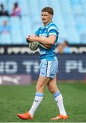 22 March 2025; Jordie Barrett of Leinster before the United Rugby Championship match between Vodacom Bulls and Leinster at Loftus Versfeld Stadium in Pretoria, South Africa. Photo by Shaun Roy/Sportsfile
