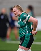 22 March 2025; Aoife Wafer of Ireland after her side's defeat in the Women's Six Nations Rugby Championship match between Ireland and France at Kingspan Stadium in Belfast. Photo by Ramsey Cardy/Sportsfile