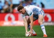 22 March 2025; Jordie Barrett of Leinster scores his side's first try during the United Rugby Championship match between Vodacom Bulls and Leinster at Loftus Versfeld Stadium in Pretoria, South Africa. Photo by Shaun Roy/Sportsfile